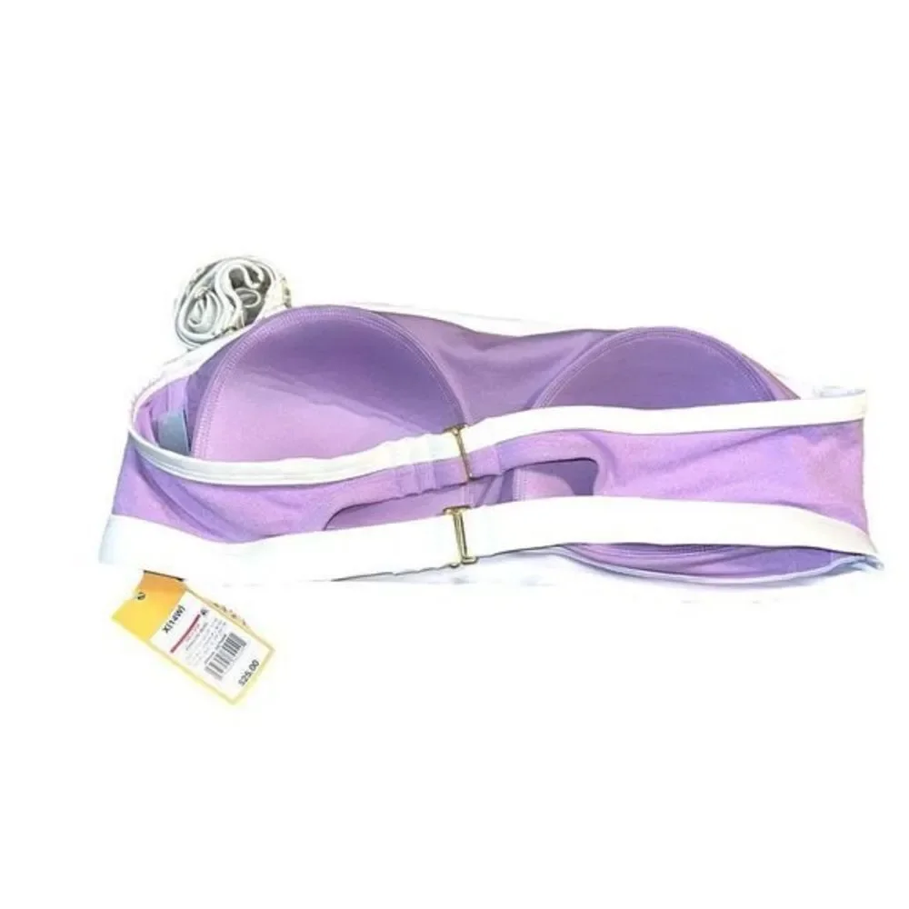 Kona Sol 70s inspired terry cloth‎ bikini top - Picture 4 of 7